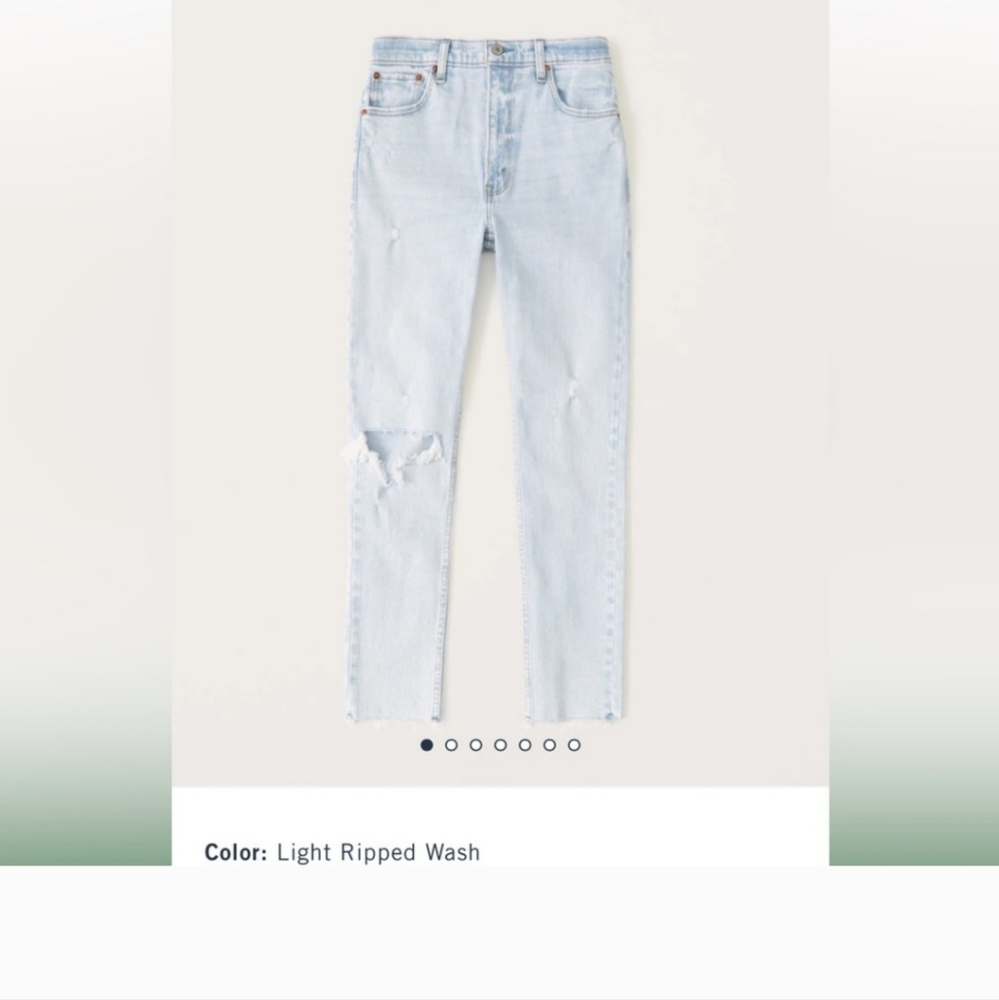 Abercrombie And Fitch The Skinny High Rise size 31/12
